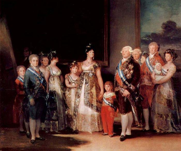 Francisco Goya The Family of Charles china oil painting image